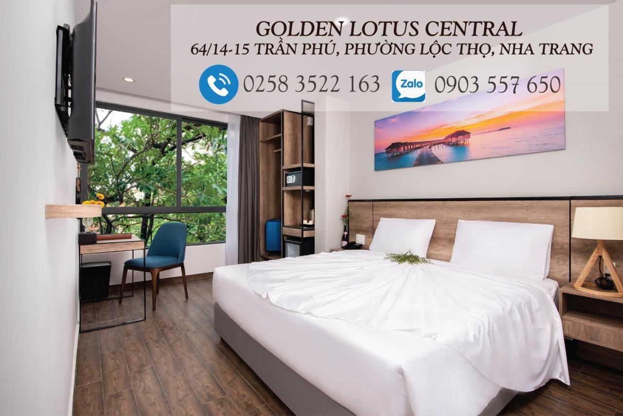 Golden Lotus Central Hotel Нячанг Екстер'єр фото